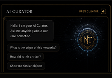 AI Curator panel